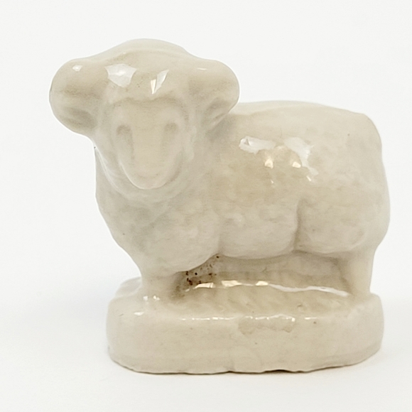 Vintage Wade England Noah's Ark Figures- Tiger, Zebra, Male Ram and Sheep - Picture 9 of 10